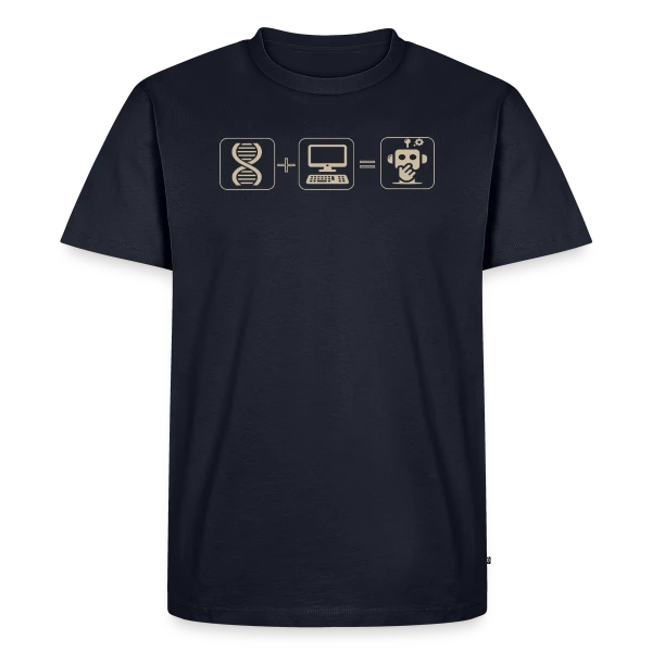 Robot Futuriste : Passion Science & Tech sur T-shirt Premium bio Homme