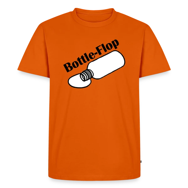Bottle Flop Défi Raté sur T-shirt Premium bio Homme