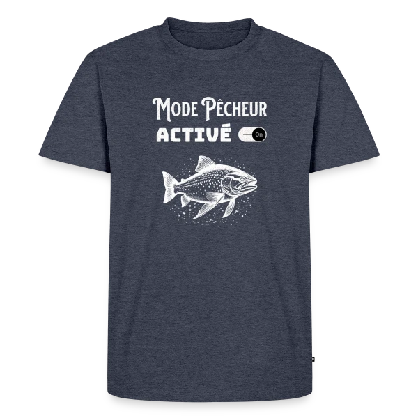 Mode Pêcheur Activé : Design Minimaliste sur T-shirt Premium bio Homme