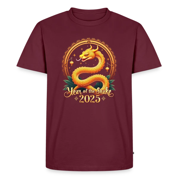 Nouvel An Chinois 2025 - Année du Serpent sur T-shirt Premium bio Homme