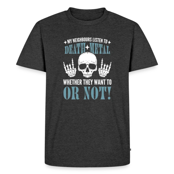 Hommage au Metal : Death, Trash & Hard Rock sur T-shirt Premium bio Homme