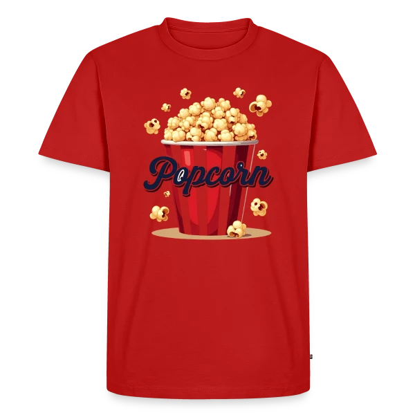 Design Popcorn Festif - Costume Carnaval sur T-shirt Premium bio Homme