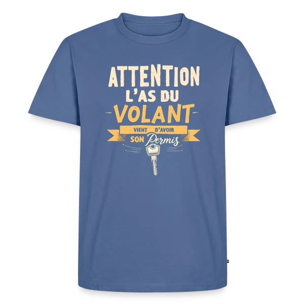 Permis de Conduire - Humour Jeune Conducteur sur T-shirt Premium bio Homme