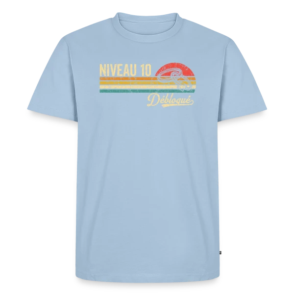Niveau 10 Mariage Vintage sur T-shirt Premium bio Homme