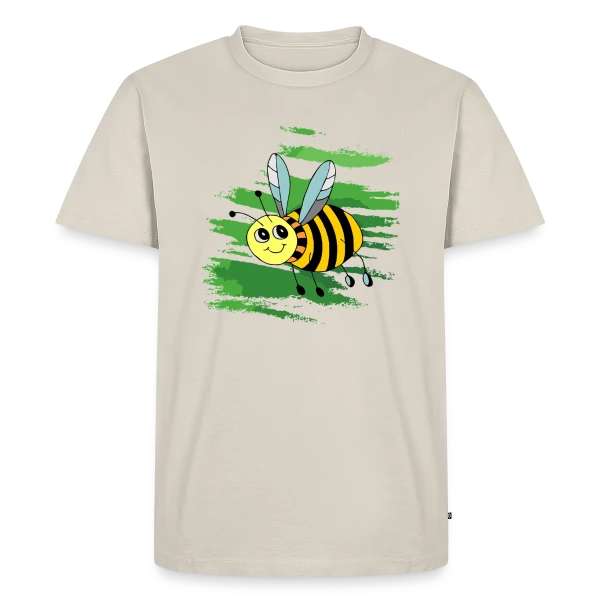 Maquette de T-shirt Premium bio Homme « Insectes Fascinants : Merveilles de la Nature » à personnaliser