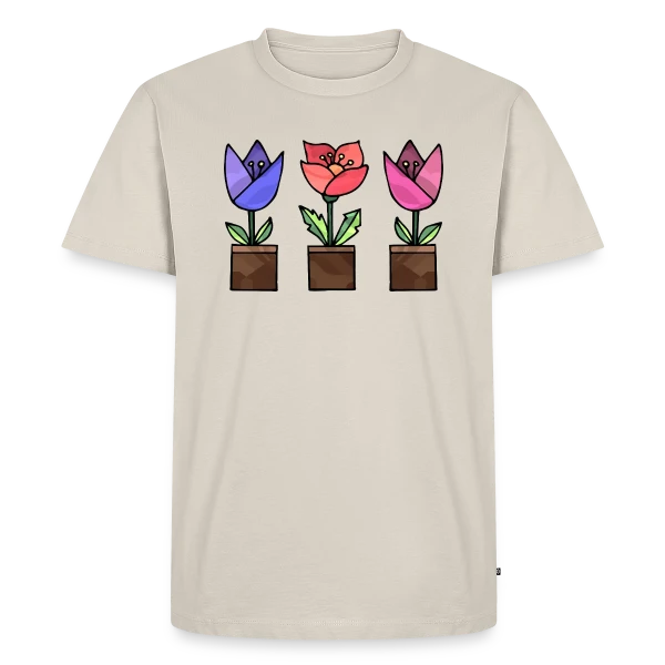 Maquette de T-shirt Premium bio Homme « Numéro Iconique 2268 » à personnaliser