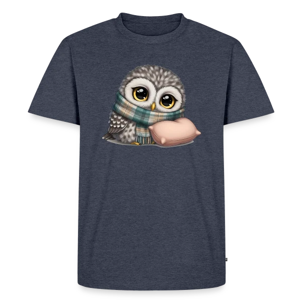Maquette de T-shirt Premium bio Homme « Le Numéro 1 - Design Classique » à personnaliser