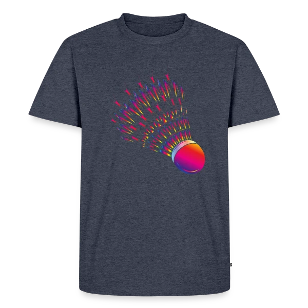 Volant de Badminton Vibrant sur T-shirt Premium bio Homme