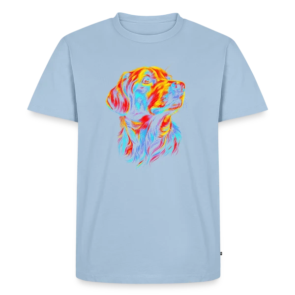 Chien Pop Art sur T-shirt Premium bio Homme