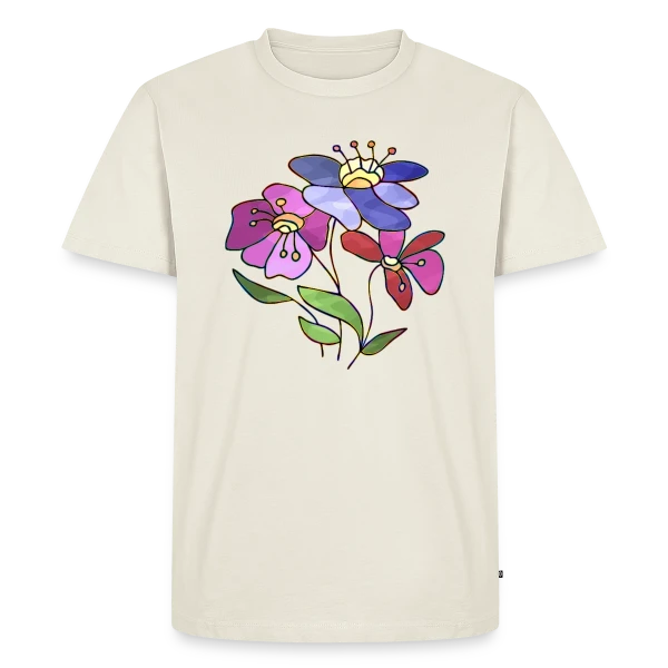 Maquette de T-shirt Premium bio Homme « Code Secret 3516 » à personnaliser