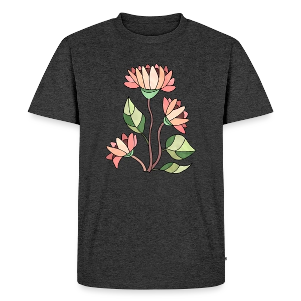 Maquette de T-shirt Premium bio Homme « Le Chiffre 3512 » à personnaliser