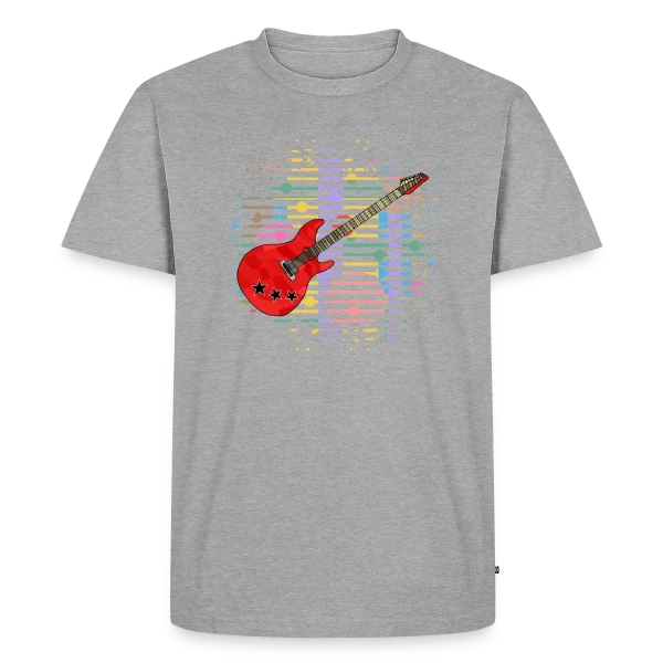 Maquette de T-shirt Premium bio Homme « Mystère Numérique 2568 » à personnaliser