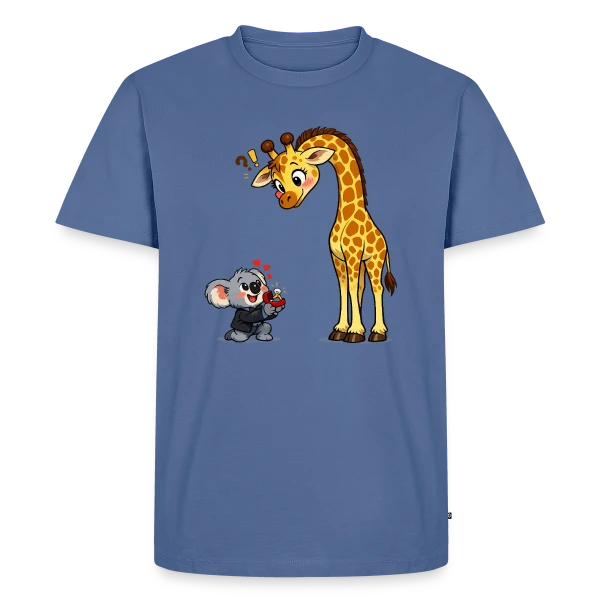 Création IA Abstraite sur T-shirt Premium bio Homme