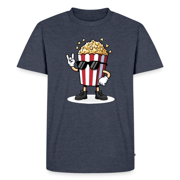 Maquette de T-shirt Premium bio Homme « Motif Géométrique Contemporain » à personnaliser