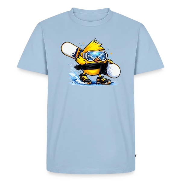 Snowboardeur Déglingué sur T-shirt Premium bio Homme