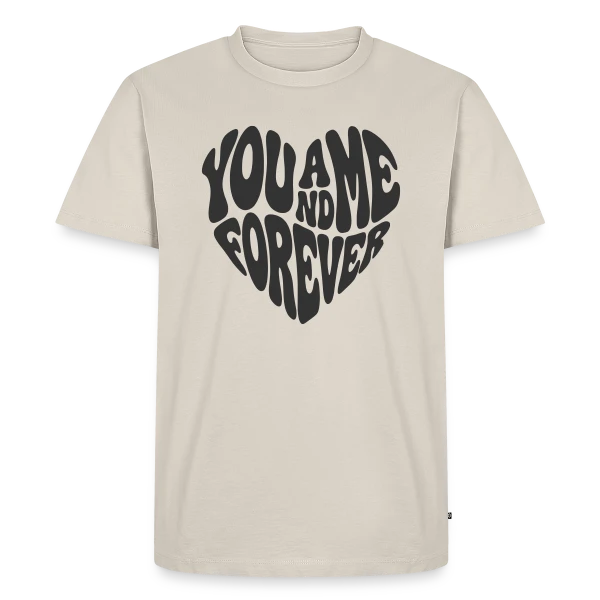 Cœur Amour Infini sur T-shirt Premium bio Homme