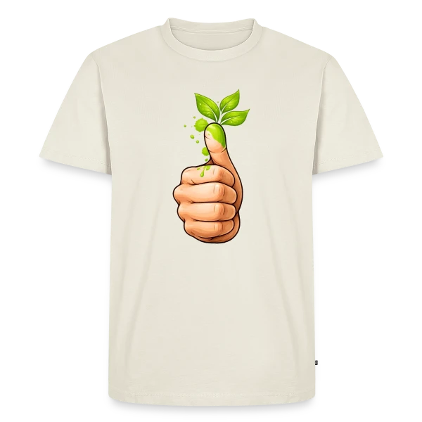 Le Pouce Vert sur T-shirt Premium bio Homme