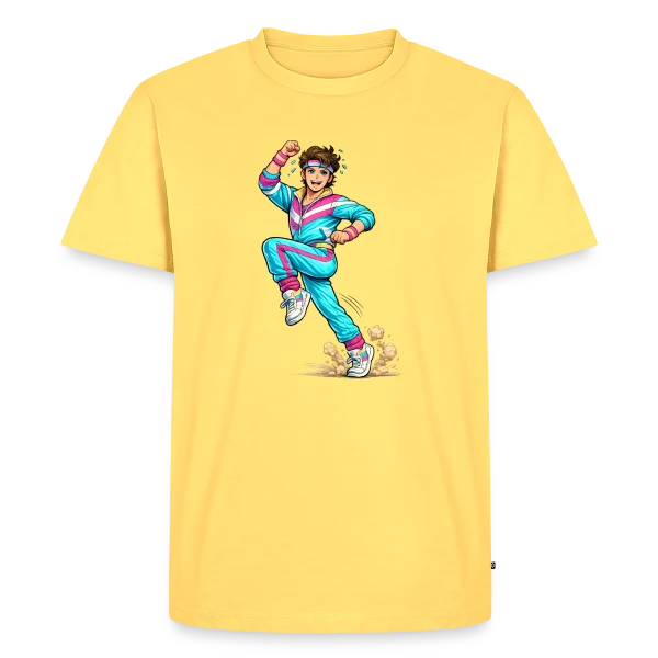 L'Homme Aérobic Déchaîné sur T-shirt Premium bio Homme