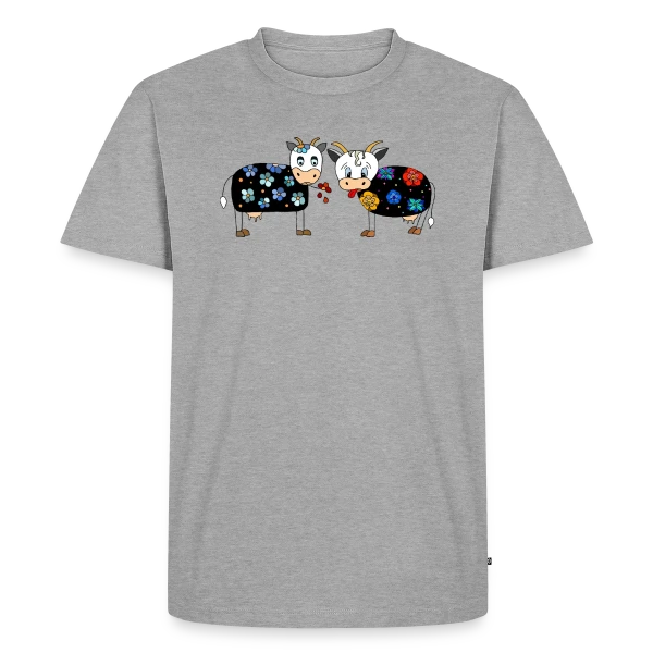 Maquette de T-shirt Premium bio Homme « Millésime 2014 : L'Année d'Exception » à personnaliser