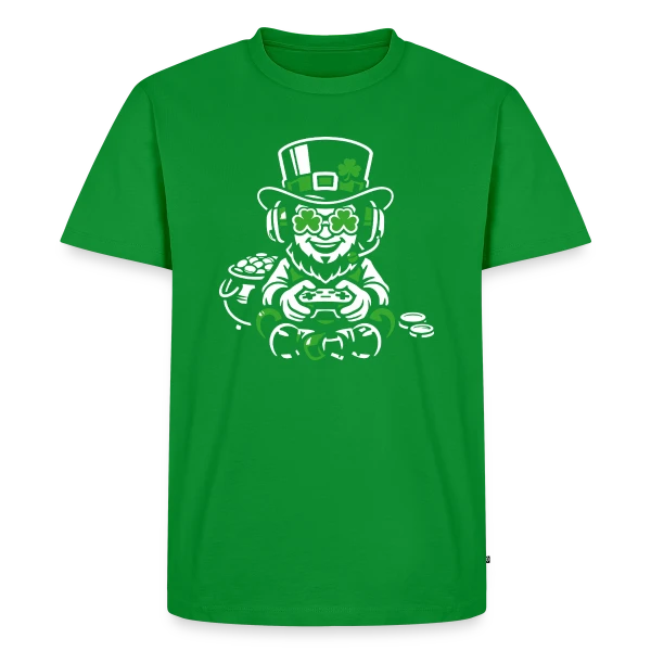 Maquette de T-shirt Premium bio Homme « Design Moderne Épuré » à personnaliser