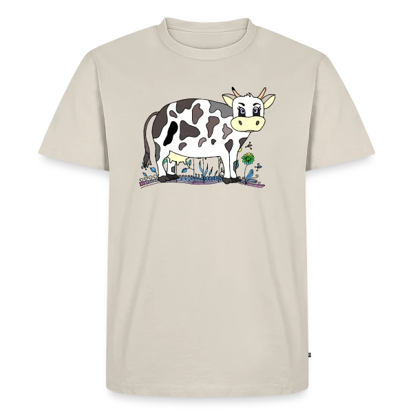 Maquette de T-shirt Premium bio Homme « Mystère Numérique 1150 » à personnaliser