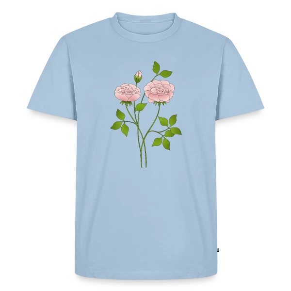 Maquette de T-shirt Premium bio Homme « Code Mystère 4160 » à personnaliser