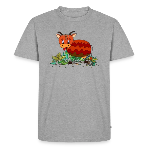 Maquette de T-shirt Premium bio Homme « L'Élégance Numérique 851 » à personnaliser