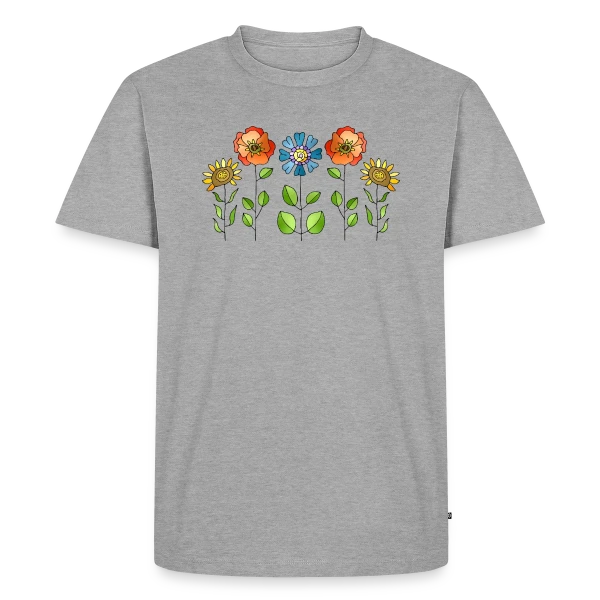 Maquette de T-shirt Premium bio Homme « Code Secret 4180 » à personnaliser