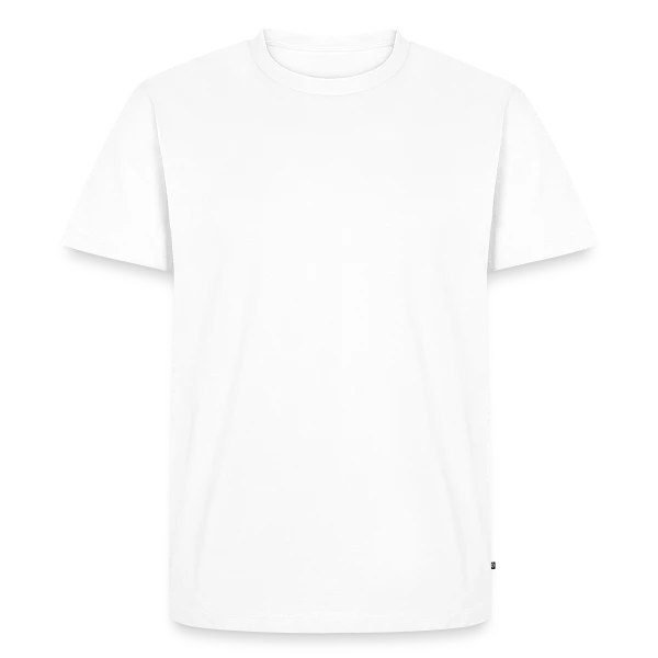 Maquette de T-shirt Premium bio Homme à personnaliser
