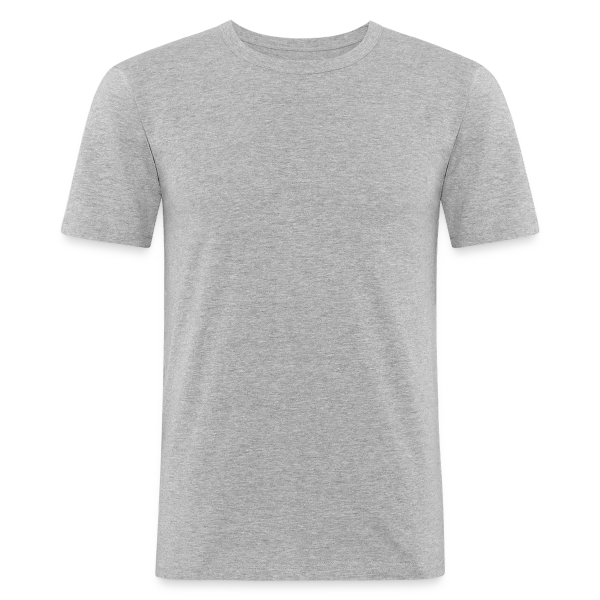 Maquette de T-shirt près du corps Homme à personnaliser