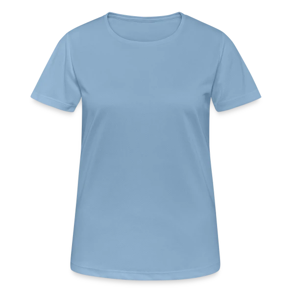 Maquette de T-shirt respirant Femme à personnaliser