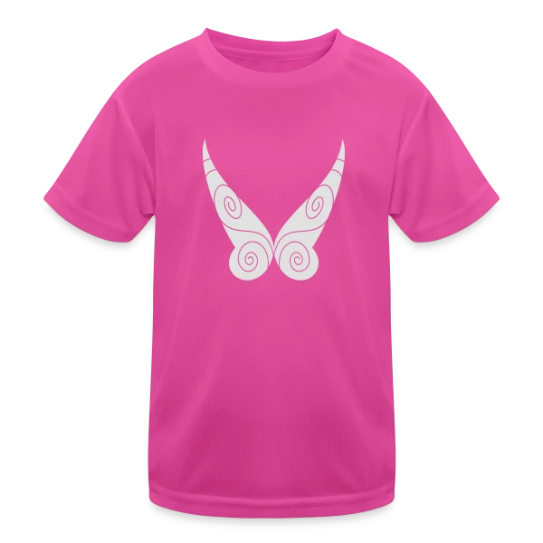 Petites Ailes de Fée sur T-shirt sport Enfant
