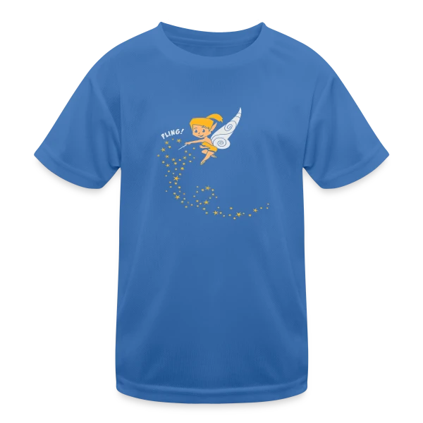 Fée Ombrée Mystérieuse (Design Négatif) sur T-shirt sport Enfant