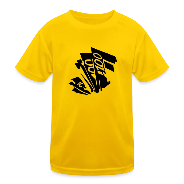 Liasse de Billets Poker sur T-shirt sport Enfant