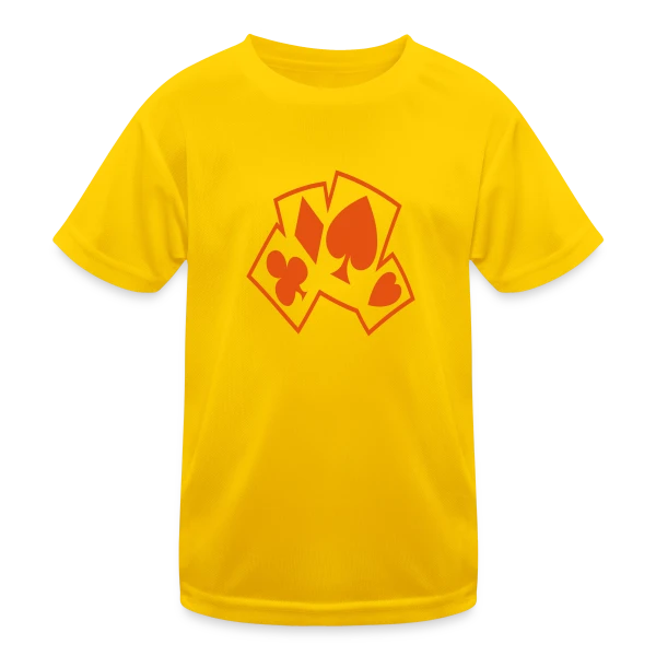 As du Poker : Maître des Cartes sur T-shirt sport Enfant