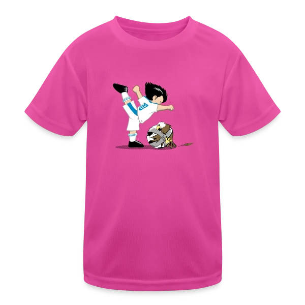 Le Tir de l'Aigle sur T-shirt sport Enfant