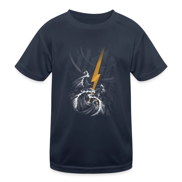 Symphonie Orageuse sur T-shirt sport Enfant