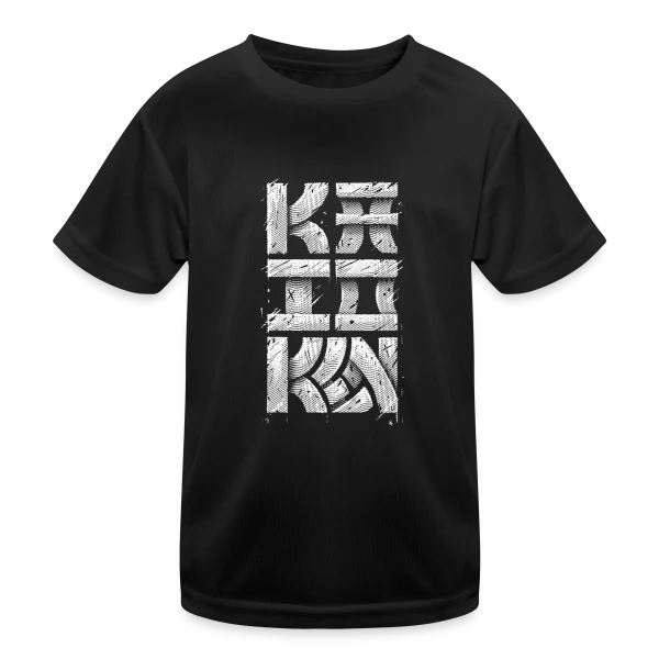 Kaioken : Explosion de Puissance Saiyan sur T-shirt sport Enfant
