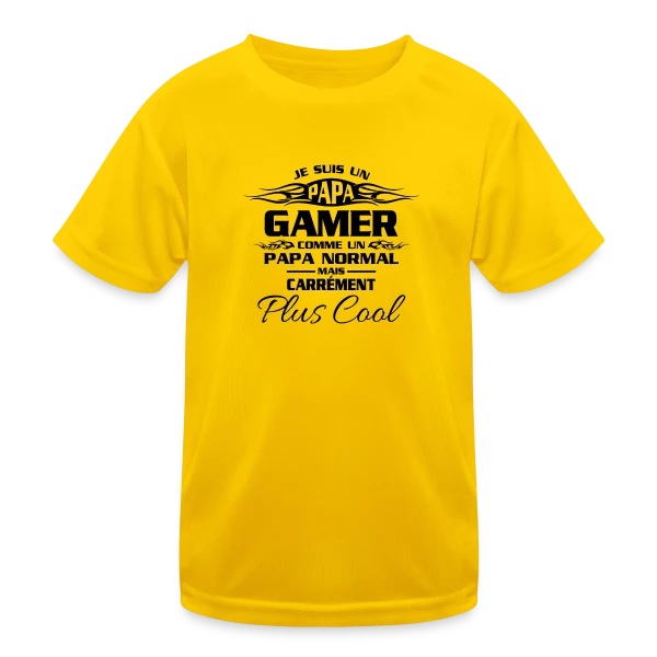 Gamer Pro Esport sur T-shirt sport Enfant