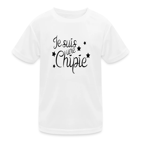 "Je suis une chipie" | Humour Femme sur T-shirt sport Enfant