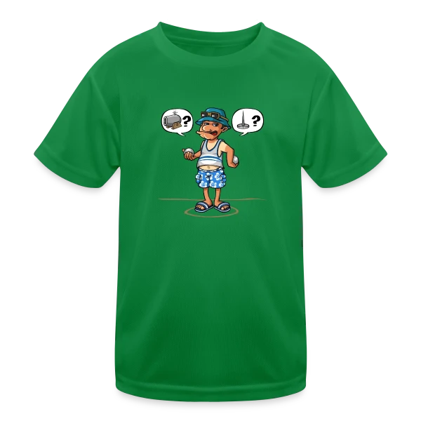 Passion Pétanque sur T-shirt sport Enfant
