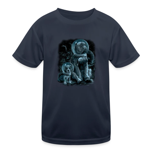 Nostalgie Cosmique : Explorateur des Étoiles sur T-shirt sport Enfant