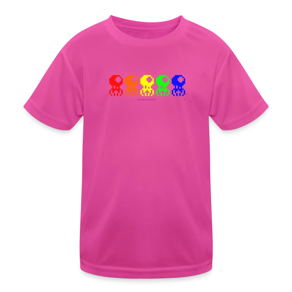 Spoulpe Invaders sur T-shirt sport Enfant