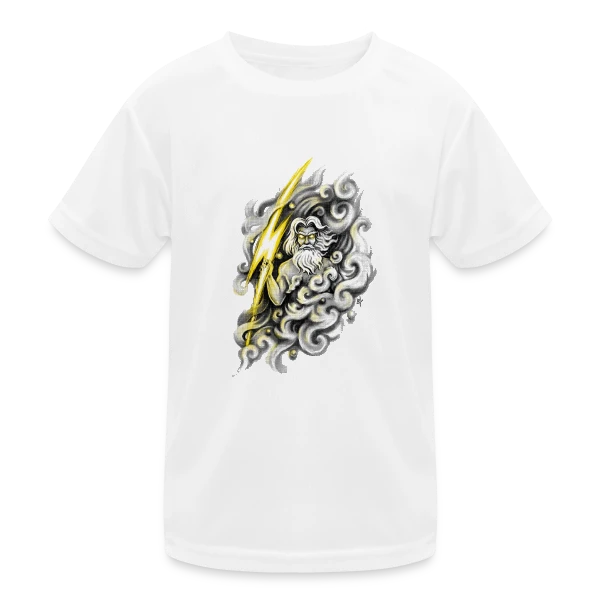 Zeus, Maître du Tonnerre sur T-shirt sport Enfant