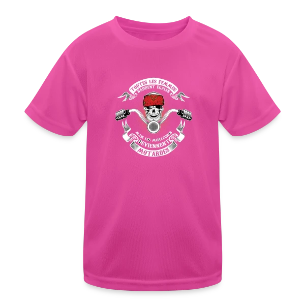 Reine de la Route sur T-shirt sport Enfant
