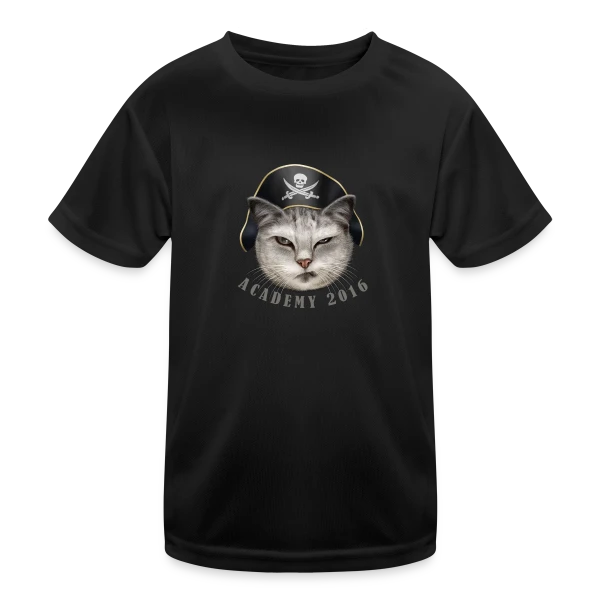 Académie des Chats Pirates sur T-shirt sport Enfant