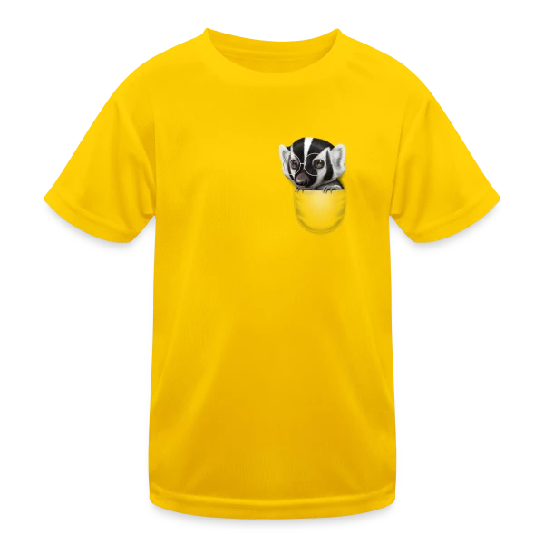 Blaireau de Poche Caché sur T-shirt sport Enfant