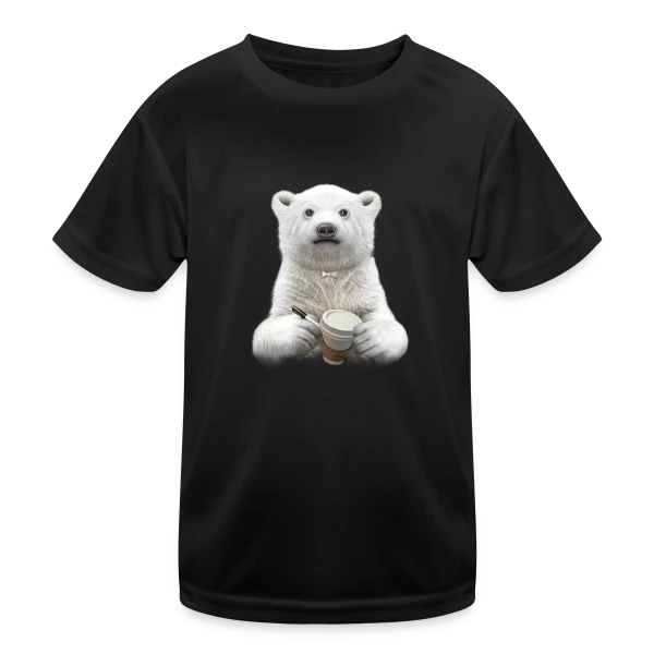 Le Barista passionné sur T-shirt sport Enfant