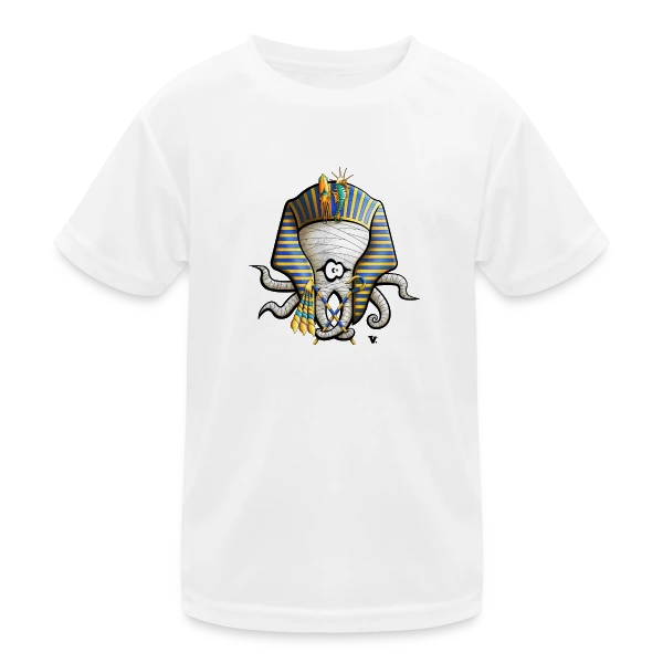 Poulpankhamon sur T-shirt sport Enfant