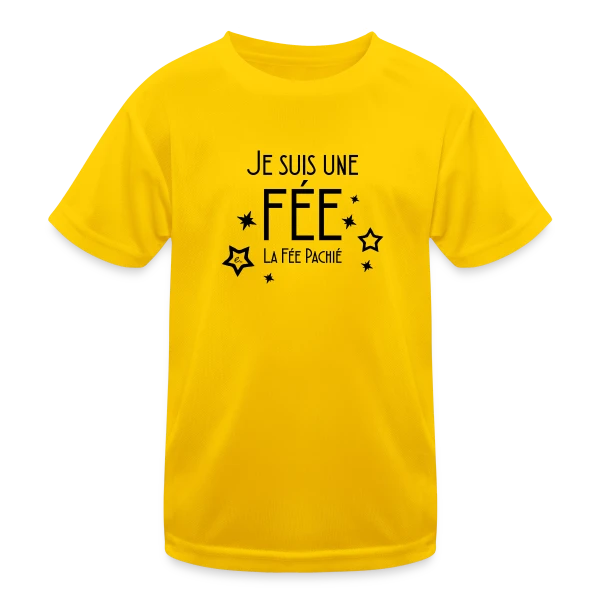 Révèle la Fée en Toi sur T-shirt sport Enfant